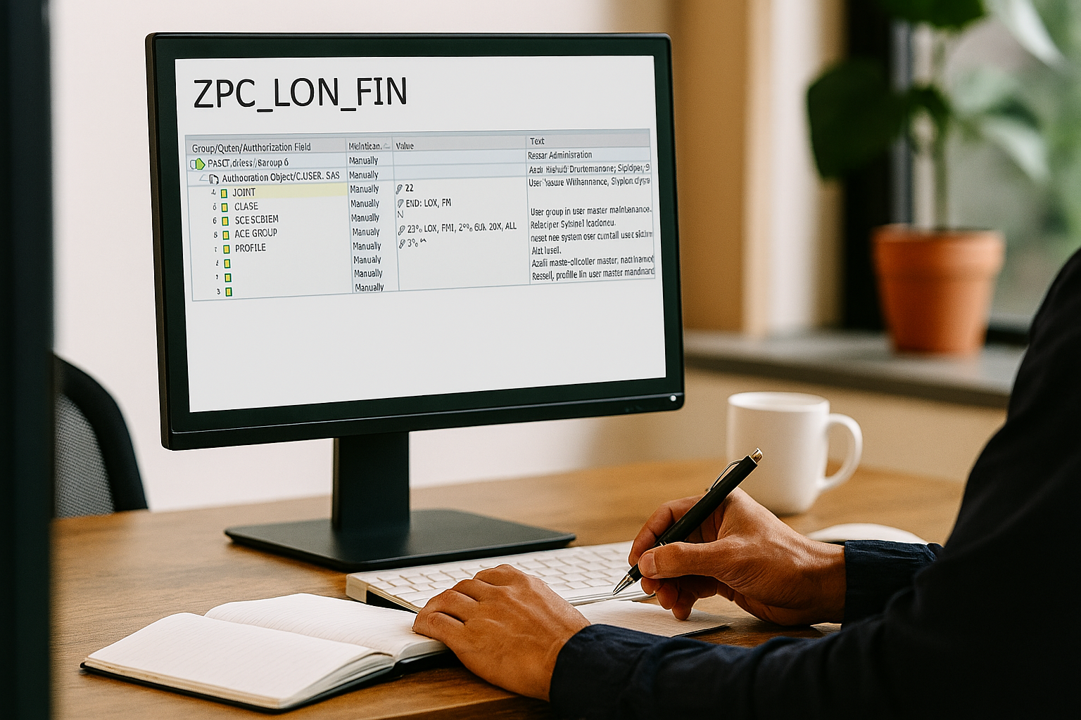 SAP Role Naming Convention